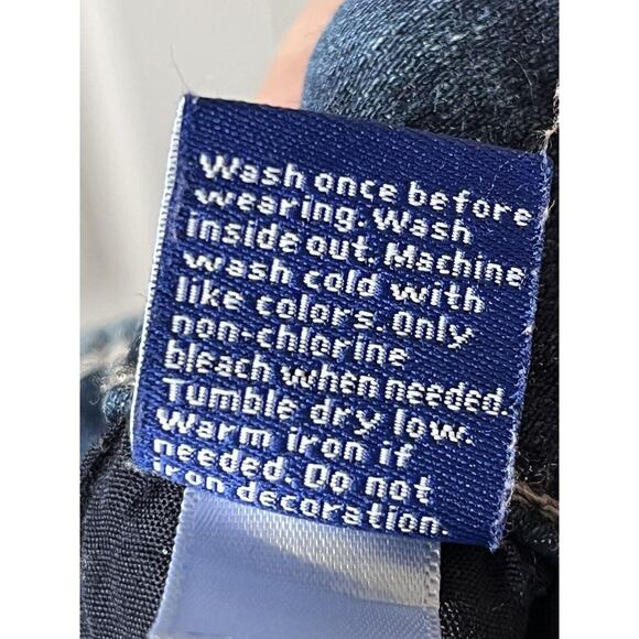 APT 9 Bootcut Jeans womens 20W flare rhinestone bling embroidered pockets - Picture 9 of 12